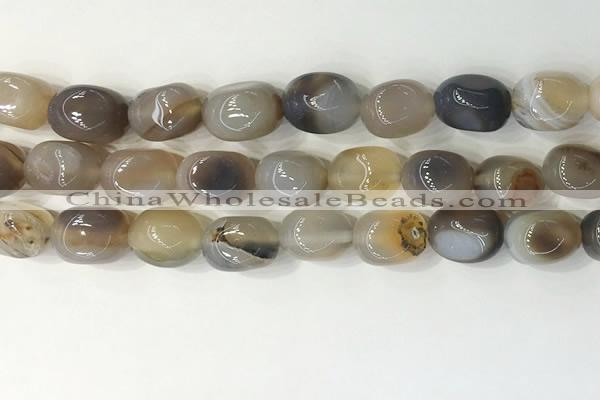 CNG8218 15.5 inches 12*16mm nuggets agate beads wholesale