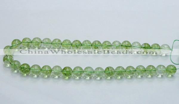 COQ03 16 inches 4mm round dyed olive quartz beads wholesale