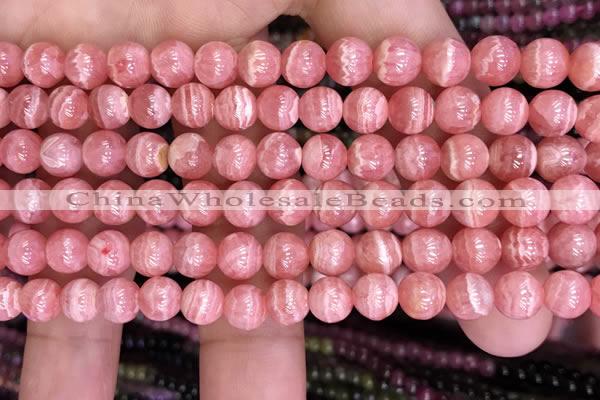 CRC1164 15.5 inches 7mm round rhodochrosite gemstone beads