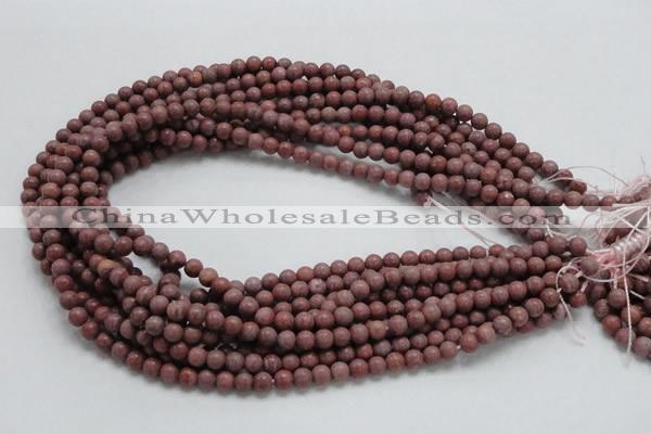 CRC51 15.5 inches 6mm round rhodochrosite gemstone beads wholesale