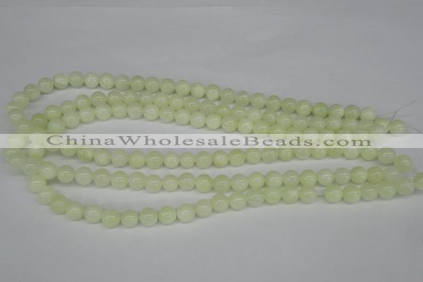 CRO110 15.5 inches 8mm round New jade beads wholesale