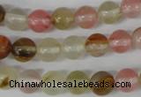 CRO158 15.5 inches 8mm round volcano cherry quartz beads wholesale