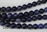 CRO34 15.5 inches 6mm round sodalite gemstone beads wholesale