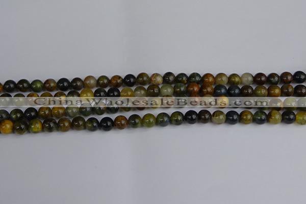 CRO901 15.5 inches 6mm round golden pietersite beads wholesale