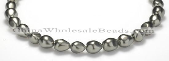 CSB02 16 inches 12*16mm nugget shell pearl beads Wholesale