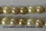 CSB1069 15.5 inches 10mm round mixed color shell pearl beads