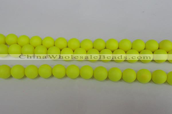 CSB1317 15.5 inches 8mm matte round shell pearl beads wholesale