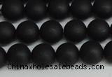 CSB1457 15.5 inches 8mm matte round shell pearl beads wholesale