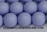 CSB1705 15.5 inches 14mm round matte shell pearl beads wholesale