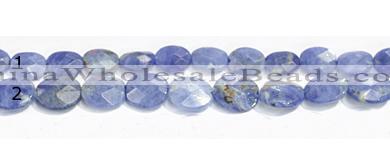 CSO24 6*8mm & 8*10mm A grade faceted oval sodalite beads