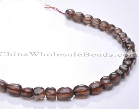 CSQ17 A grade multi sizes irregular natural smoky quartz beads