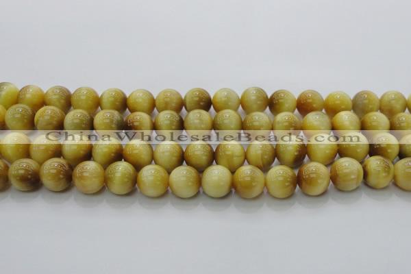 CTE1404 15.5 inches 12mm round golden tiger eye beads wholesale