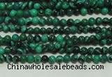 CTG102 15.5 inches 2mm round tiny synthetic malachite beads wholesale