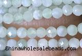 CTG1420 15.5 inches 2mm faceted round jade beads wholesale