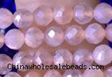 CTG1505 15.5 inches 3mm faceted round AB-color moonstone beads