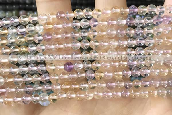 CTG1587 15.5 inches 4mm round ametrine gemstone beads wholesale