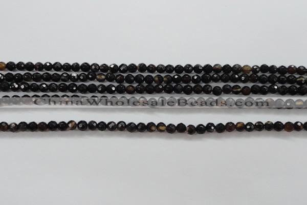 CTG428 15.5 inches 3mm faceted round tiny agate gemstone beads