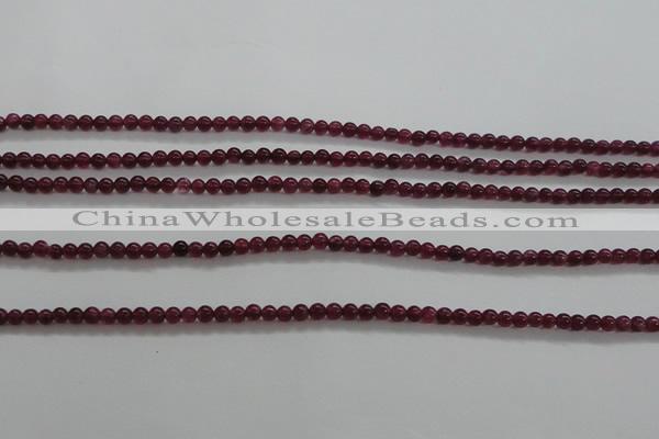 CTG434 15.5 inches 2mm round tiny dyed candy jade beads wholesale