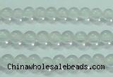 CTG44 15.5 inches 2mm round tiny white crystal beads wholesale