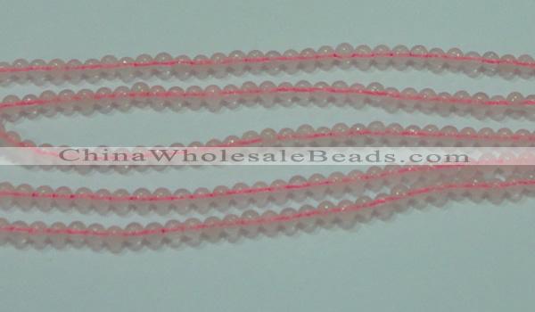 CTG49 15.5 inches 2mm round tiny rose quartz beads wholesale