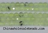 CTG632 15.5 inches 3mm faceted round prehnite gemstone beads