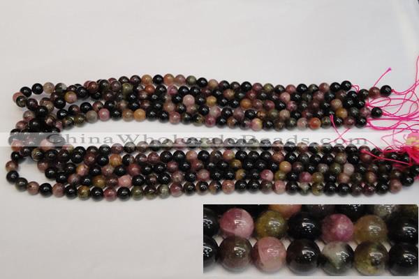 CTO356 15.5 inches 6mm round natural tourmaline gemstone beads