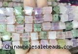 CUBS61 15 inches 8 - 9mm cube colorful gemstone beads wholesale