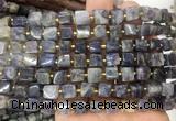 CUBS80 15 inches 6 - 7mm cube sapphire gemstone beads wholesale