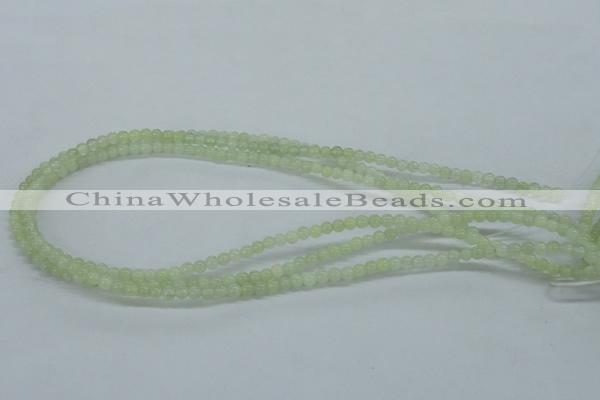 CXJ01 15.5 inches 4mm round New jade gemstone beads wholesale