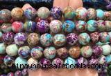 DEBS06 15 inches 12mm round sea sediment Jasper beads wholesale