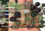 FGBS110 15 inches 10mm carved skull fluorite beads wholesale