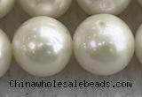 FWP117 15 inches 10mm - 11mm potato white freshwater pearl strands