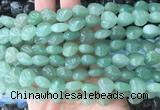 HGBS10 15 inches 12mm heart green aventurine gemstone beads wholesale