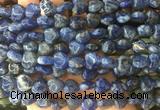 HGBS12 15 inches 12mm heart sodalite gemstone beads wholesale