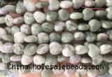 HGBS18 15 inches 12mm heart lucky jade gemstone beads wholesale