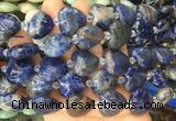 HGBS35 15 inches 20mm heart sodalite gemstone beads wholesale