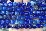 HGBS75 15 inches 10mm heart lapis lazuli gemstone beads wholesale