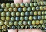 HJBS07 15 inches 8mm round bumblebee jasper beads wholesale