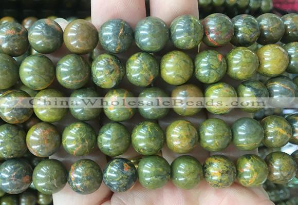 HJBS08 15 inches 10mm round bumblebee jasper beads wholesale