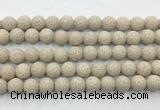 LVBS15 6mm, 8mm, 10mm, 12mm, 14mm, 16mm, 18mm & 20mm round belge lava beads