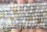 MGBS01 15 inches 6mm round morganite beads wholesale