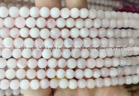 MGBS06 15 inches 6mm round pink morganite beads wholesale