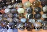 NGBS18 15 inches 8*12 - 10*14mm nuggets botswana agate gemstone beads