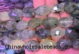 NGBS31 15 inches 12*16 - 13*18mm faceted nuggets prehnite beads