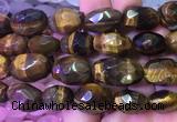 NGBS38 15 inches 12*16 - 13*18mm faceted nuggets yellow tiger eye beads