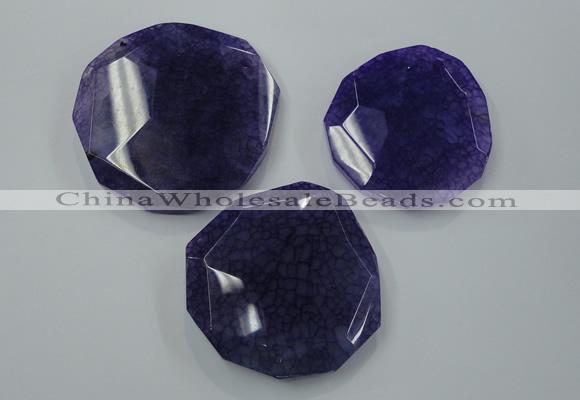 NGP1245 40*45mm - 50*55mm freeform agate gemstone pendants wholesale