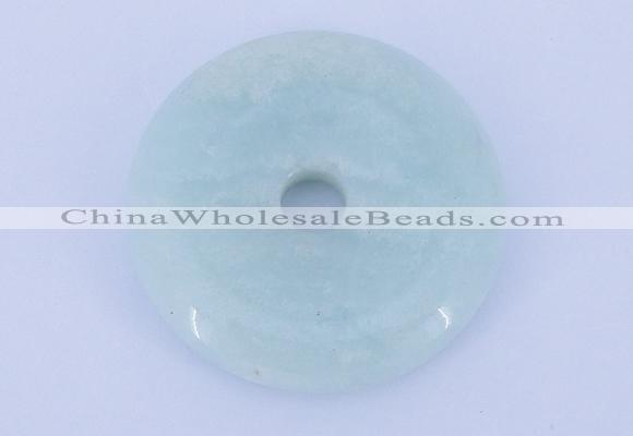 NGP603 5pcs 7*35mm amazonite gemstone donut pendants wholesale