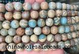 NSBS01 15 inches 12mm round serpentine Jasper beads wholesale