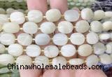 OVBS10 15 inches 8*12mm oval moonstone gemstone beads wholesale