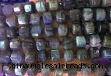 RBBS16 15 inches 8*12mm faceted wheel labradorite gemstone beads